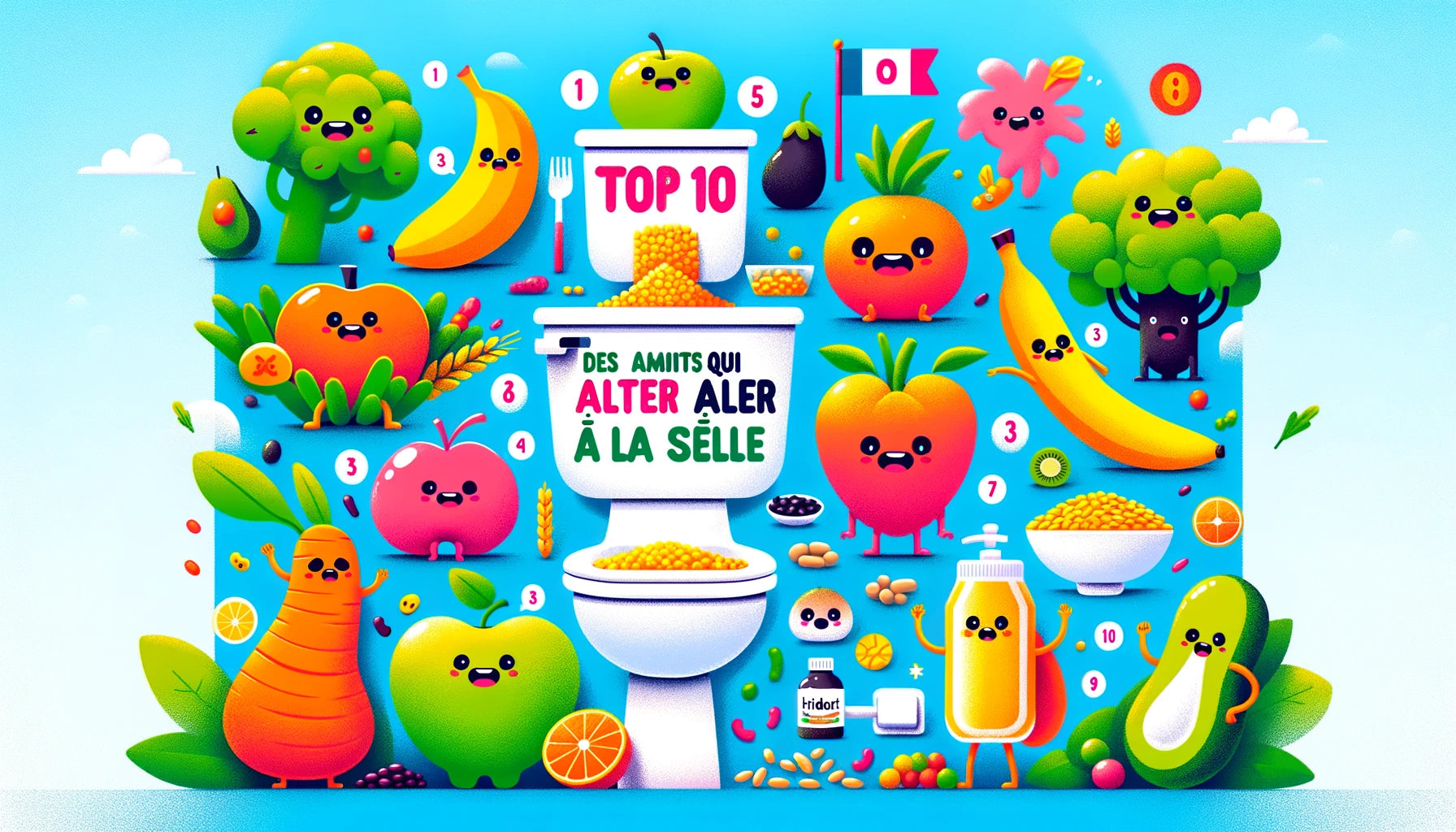 Top 10 Des Aliments Qui Font Aller à La Selle