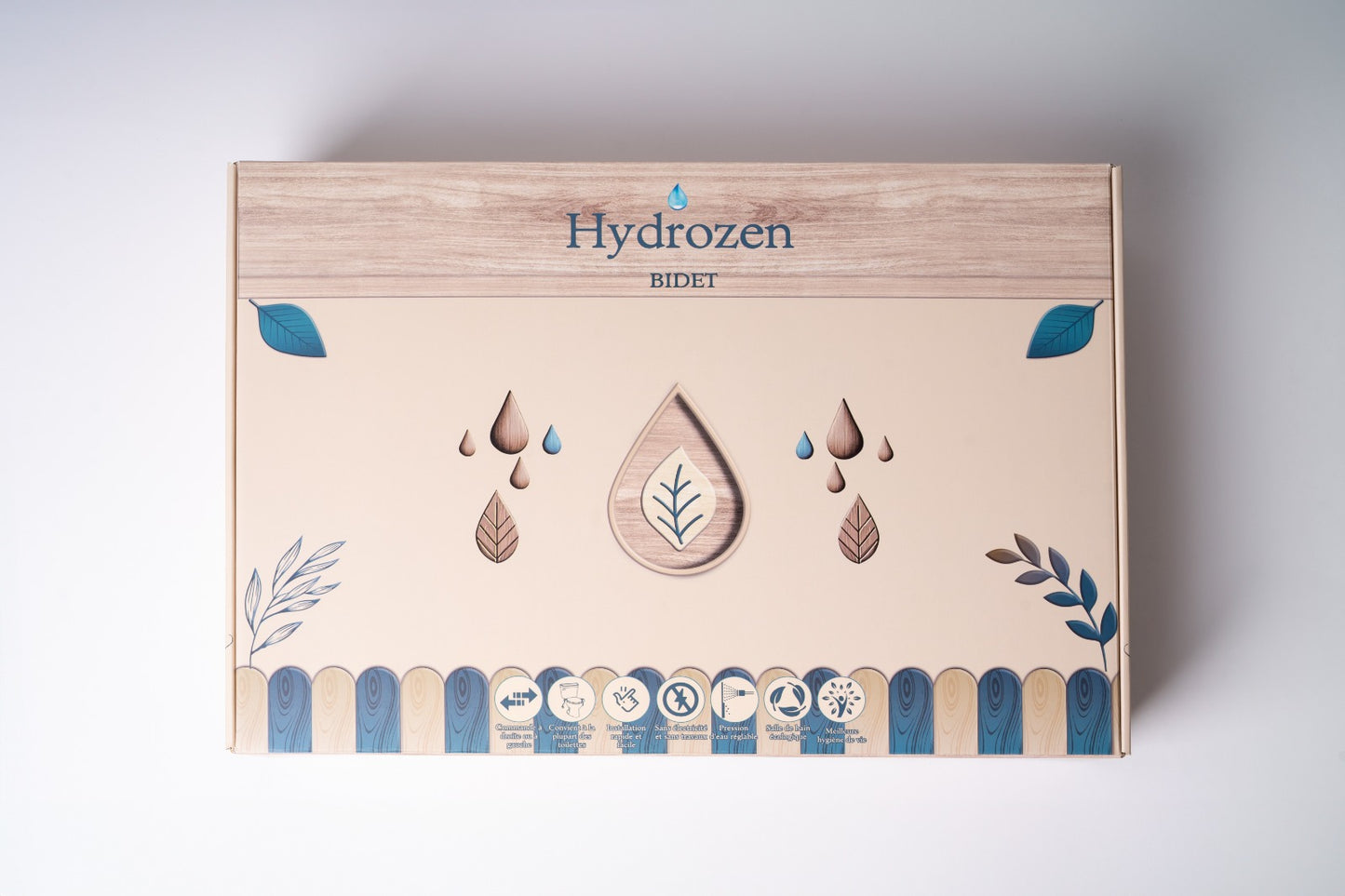 Pulsador Bidé Hydrozen Bambú